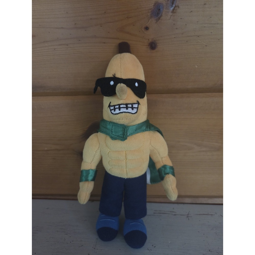 Mascot Factory Savannah Bananas Mascot Plush Figure with Cape Yellow Bananna F41